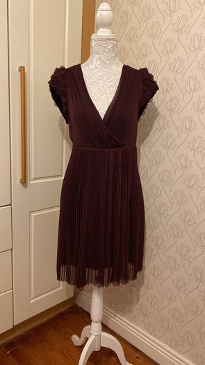 Deep wine dress oasis