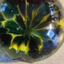 Kerry Irish Art Glass Paperweight Hand Blown in a Jade to Emerald Green 1980s Image 8