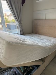 Ottoman small double bed