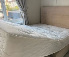 Ottoman small double bed