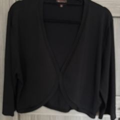 Phase Eight Black Bolero Top (16-18)