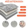 Large 8 x 10 ft Washable Rug, Non-Slip and Tear-Resistant Soft Carpet, Pet & Child Friendly Vintage Area Rugs Image 3
