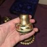 Vintage Cloisonne Brass Salt and Pepper Set Image 5