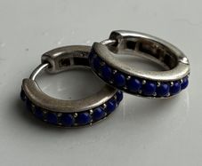 White Gold Earings