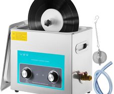 Vinyl record 6L Digital Ultrasonic Record Cleaning Device Stainless Steel 33 x 18 x 28.5 cm
