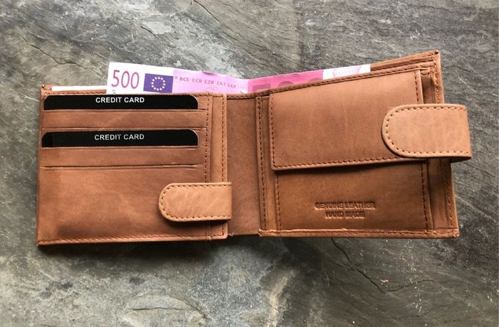 Leather wallets x4