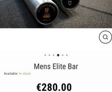 High End Branded 20kg Olympic Barbells, Priced Separately, See Prices Below!!!