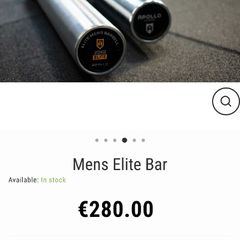 High End Branded 20kg Olympic Barbells, Priced Separately, See Prices Below!!!