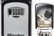 Master Lock Key Safe, 5401EURD, Wall Mounted, Medium, Strong Outdoor Weather Resistant Construction - Mounting Hardware Included