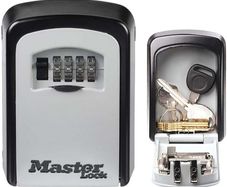 Master Lock Key Safe, 5401EURD, Wall Mounted, Medium, Strong Outdoor Weather Resistant Construction - Mounting Hardware Included