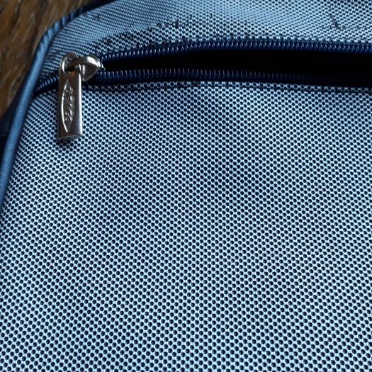 washbag - dark blue + grey pattern