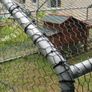 6x3m Hen run Free cover, galvanised heavy duty bars 32mm Image 7