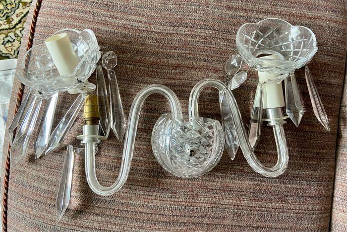Waterford Crystal Sconces - 2 pairs