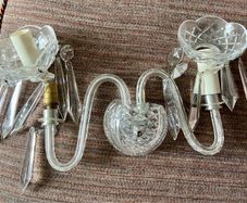 Waterford Crystal Sconces - 2 pairs