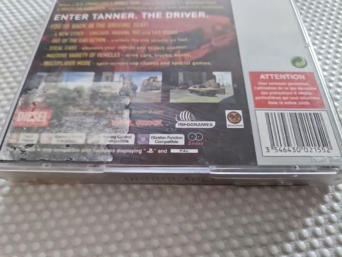 Driver 2  PlayStation1 Ps1 PlayStation2 Ps2 Games Original