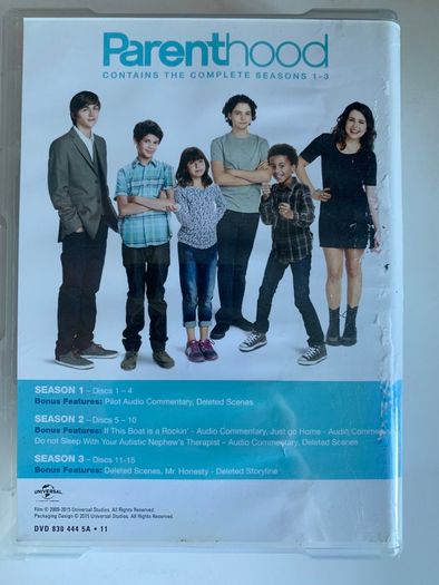 Parenthood - Season 1-3 Boxset (2010-2013) [DVD TV Boxset]