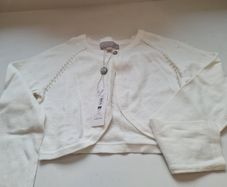 Ivory girls Flowergirl Cardigan
