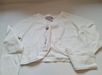Ivory girls Flowergirl Cardigan