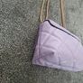 light purple Dune handbag with golden straps Image 7