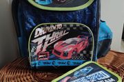 Hot Wheels backpack &amp; pencil case