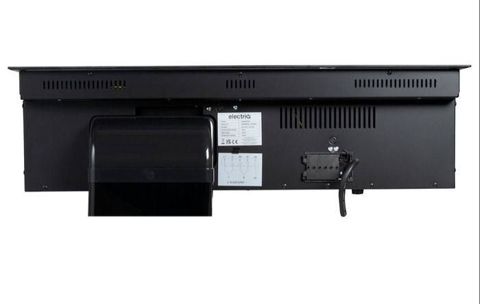 Induction Hob with built in Extractor and Ducting