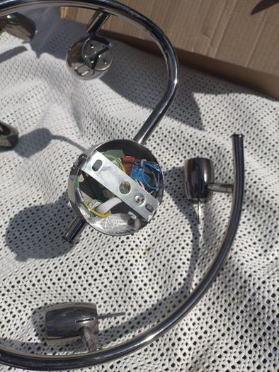 Two Ceilings lights with lots of GU10 bulbs