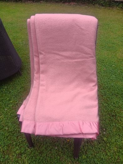 vintage wool blanket