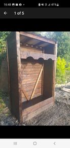 firewood storage unit