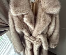 4th & Reckless Schiffer Belted Faux Fur Long Coat