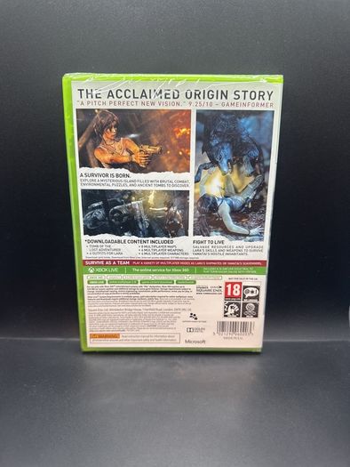 Tomb Raider Game Of The Year Edition Xbox 360 Brand New Sealed