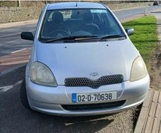 2002 Toyota Yaris 1.4D breaking