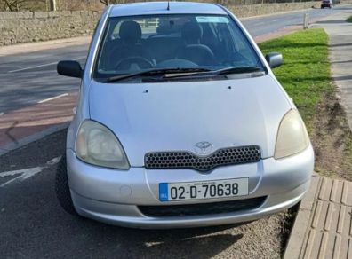 2002 Toyota Yaris 1.4D breaking