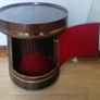 Vintage Wine Barrel Mini Bar Image 2
