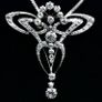 Antique Belle Epoque Diamond Dragonfly Necklace - 2.8ct Image 2