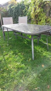 Garden table and chairs