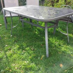 Garden table and chairs