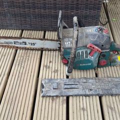 Parkside Petrol Chainsaw PBKS 53 A1 Oregon Bar  Working Order