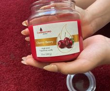Cute Cherry Berry Candle