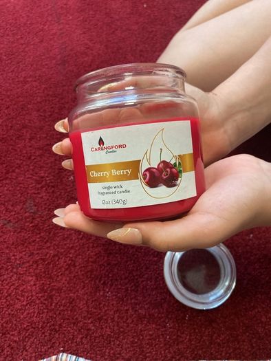 Cute Cherry Berry Candle