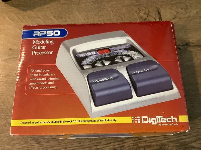 DigiTech RP50 digital multi-effects guitar processor box
