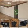 Electric Height-Adjustable Desk with USB Charging Port, 100 x 60 cm Image 4