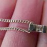 925 Sterling Silver Crystal  Pendent Necklace length 8,5" - 3,1g Image 2