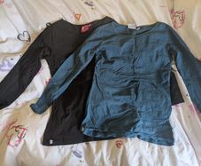 B shirt breastfeeding tops (size 12)