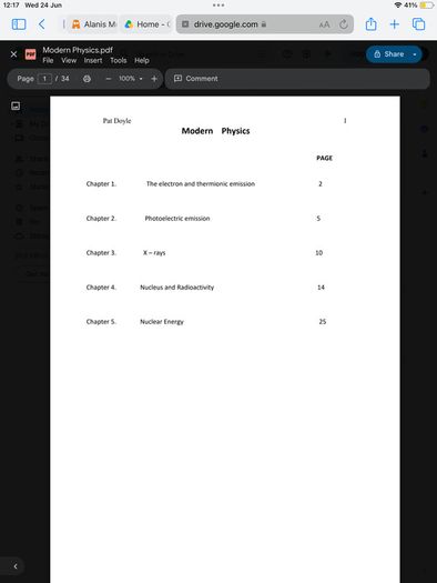 Leaving Cert Physics Institute Notes