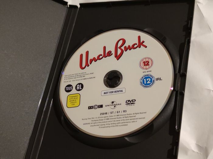 Uncle Buck Dvd