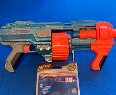 NERF Elite 2.0 Shockwave RD 15 Gun plus 30 brand new darts