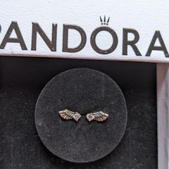 Pandora angel wings stud