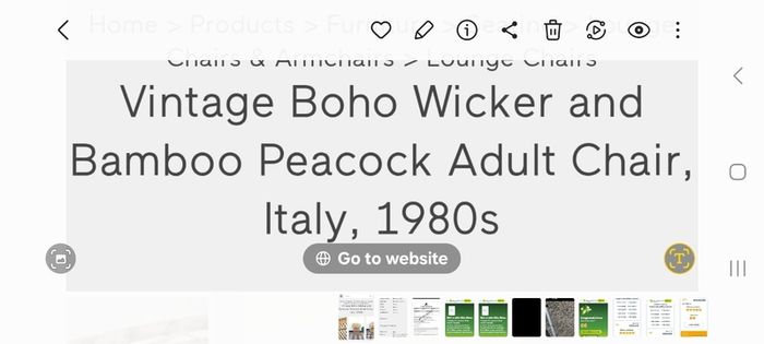 wicker chair