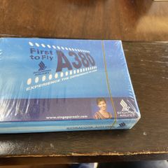 Singapore Airlines A380 Cards sealed