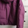 Primark Plum Purple Hooded Puffer Jacket Coat Size L Image 10